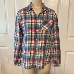 NWOT Woolrich Plaid Flannel Long Sleeve S
